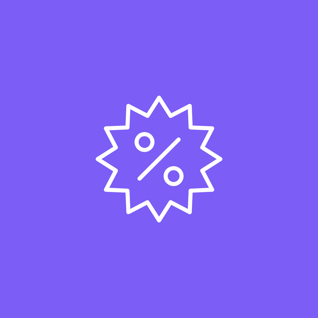 Получите скидку 2%